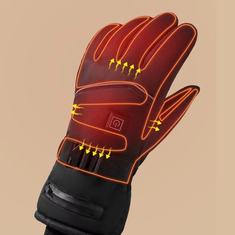Ski Glove Waterproof - Водонепроницаемые перчатки с подогревом для зимних