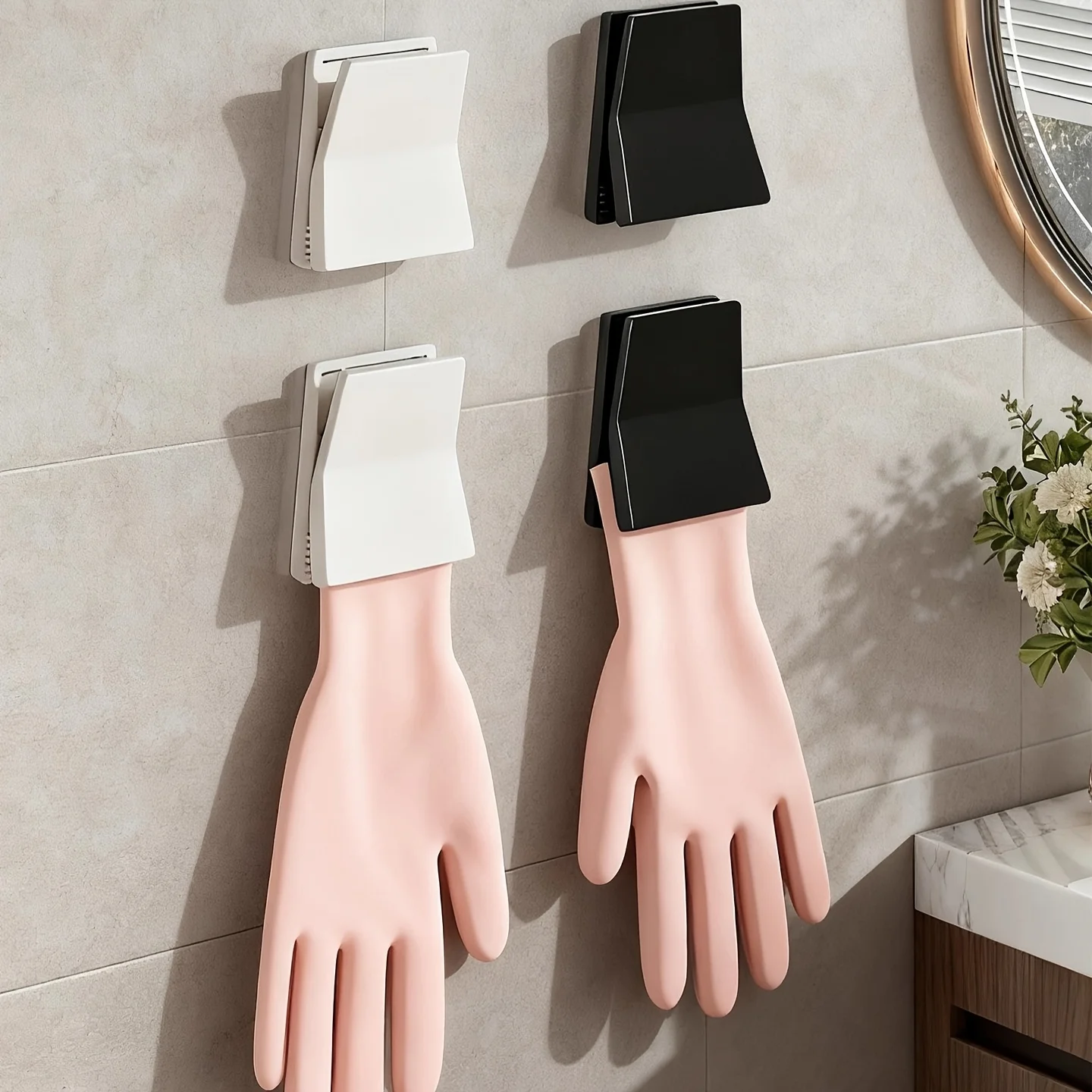 Dish Glove Rubber - Держатель для кухонных резиновых перчаток, крючок