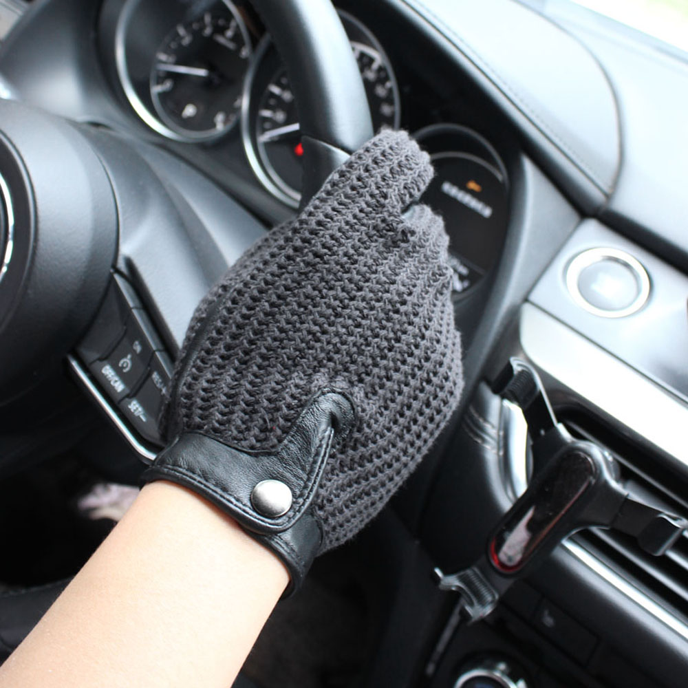 Высококачественные новые кожан – обзор и цена Leather Driving Glove
