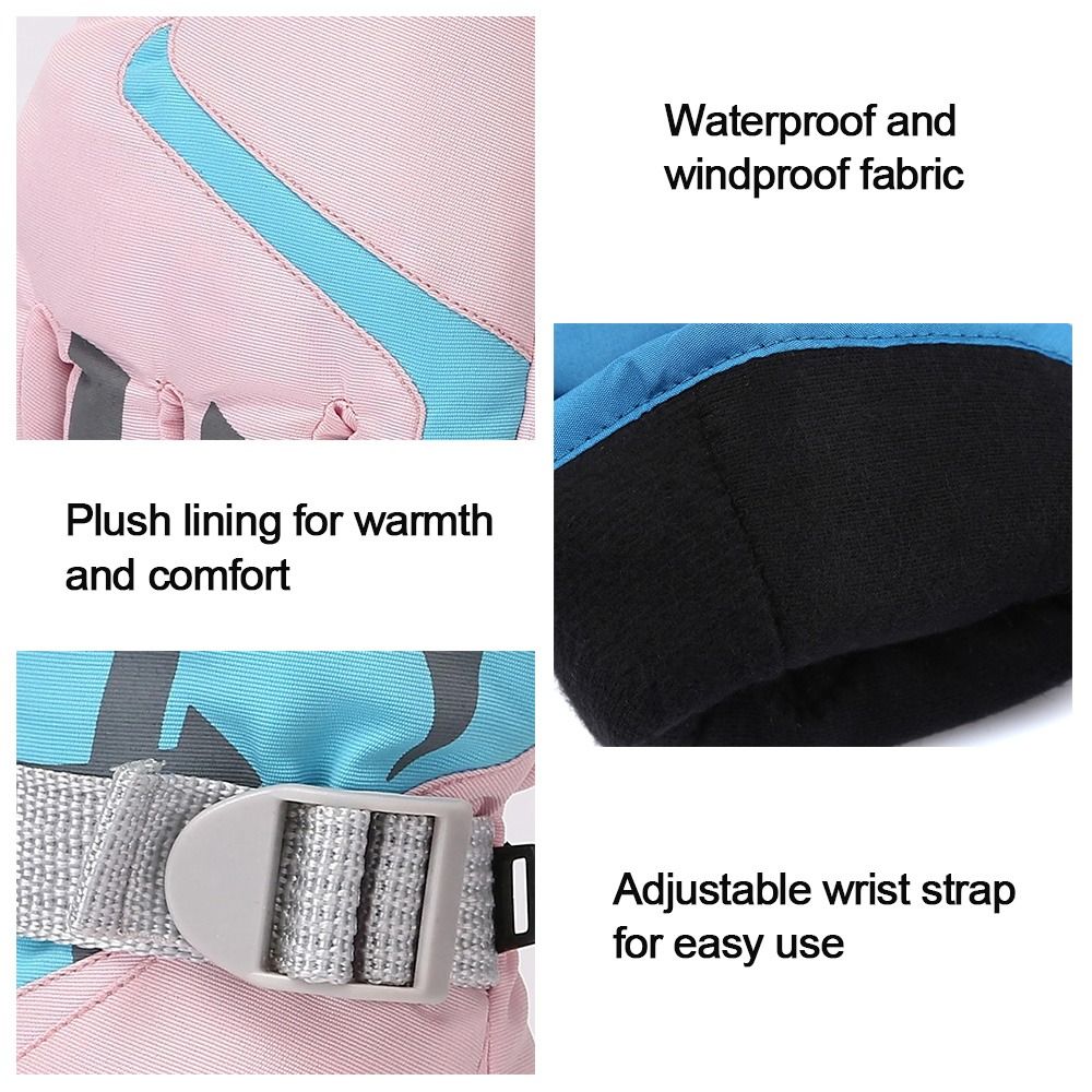 Милые ветрозащитные детские лы – обзор и цена Ski Glove Waterproof
